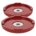 thumbnail image 1 of VERDANVERSE 2 Pcs Cale de Roue de Vélo Cale de Roue Stabilisateur Métal Rouge Stabilité pour Remorques, 1 of 6