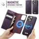thumbnail image 3 of Compatible con Funda Billetera Desmontable para iPhone 16 Pro Compatible con Magsafe, Soporte para Tarjetero con Bloqueo RFID y Tapa de Cuero PU 2 en 1 Funda Magnética a prueba de Golpes, 3 of 9