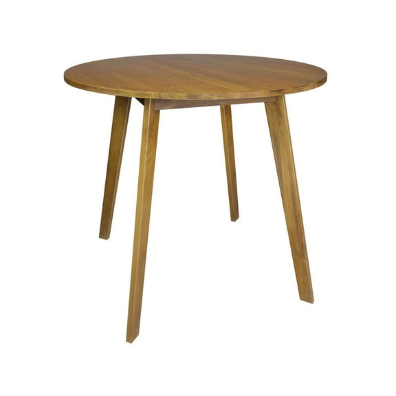American Trails Genuine 36" Round Dining Table with Solid American Gum - Harvest Gold