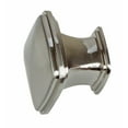 thumbnail image 4 of GlideRite 1-1/4 in. Square Cabinet Knob, Satin Nickel, Pack of 10, 4 of 5