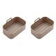 thumbnail image 1 of Revestimientos Silicona para Freidora Aire Bandeja Rectangular Antiadherente Hornear (café), 1 of 4
