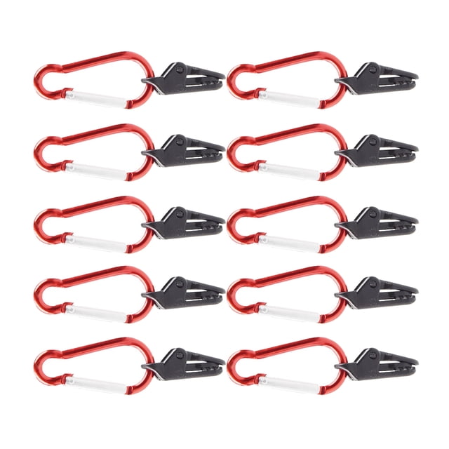 Clips de Lona Sunnimix Resistencia de Agarre para Tienda Sujetar Lona Toldo Clips de Lona para Carpa
