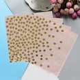 thumbnail image 3 of Paquete de 100 servilletas de cóctel de lujo de 3 capas, 3 of 4