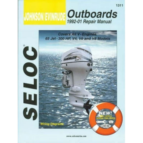 Johnson/Evinrude Manuel de Réparation hors-Bord 1992-01: Tous les Moteurs en V, 65-300 HP