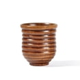 thumbnail image 2 of Glass&Bottle Mug for Tea Coffee Juice Handmade Natural Wood Color Ceramic-Style Cup Family Kitchenware for Everyday Use, 2 of 8