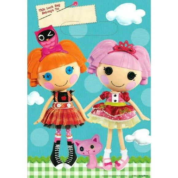 Lalaloopsy Sac de Fête d'Anniversaire Pliable (Lot de 8)