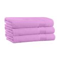 thumbnail image 3 of 100% Cotton 3-Piece Towel Set - 3 Bath Towels Super Soft, High Quality, High-Absorbent, and Fade-Resistant - 54" x 27" - (Lavneder), 3 of 3