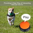 thumbnail image 4 of 4 Color Voice Recording Button, Dog Buttons for Communication Pet Training Buzzer, 30 Second Record & Playback, Funny Gift for Study Office Home - 4 Color Packs, 4 of 7