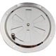 thumbnail image 1 of Rejilla de ventilación redonda, abertura de ventilación ajustable, entrada y salida de aire de acero inoxidable de 125 mm, 1 of 5