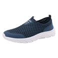 thumbnail image 2 of AUDeals Men's Slip On Sneakers, Lightweight Mesh Walking Shoes with Non Slip Comfort for Summer Fall and Travel, 2 of 7