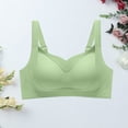 thumbnail image 4 of Hemlock Traceless Wireless Bras, Traceless Wireless Bra, Soft Support With Collar Closure, Anti-Drop Design, Nylon-Spandex, Green Soft Support Bras, Green M, Size M-2XL, 4 of 4