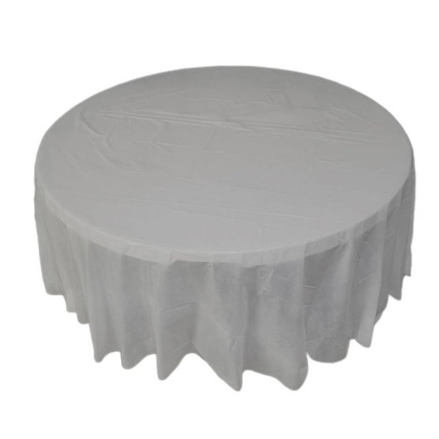 jifeng Disposable Table Cloth Covers Party Tablecloths Cover Party New Silvery Grey