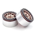 thumbnail image 3 of Aluminum Alloy Wheel Rim Beadlock Wheel Rims Hub 4pcs 1.9inch Replacement for 1/10 TRX4 Axial, 3 of 8
