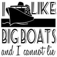 thumbnail image 3 of CafePress - I Like Big Boats - Women's Light Pajamas, 3 of 4