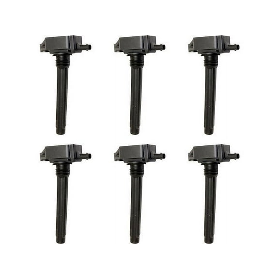 Ignition Coil Kit - 6-Piece - Compatible with 2011 - 2019 Dodge Grand Caravan 2012 2013 2014 2015 2016 2017 2018