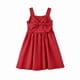 thumbnail image 1 of FLORY Vestido con Moño para Niña | Vestido casual para Niña | 0152, Rojo, M, 1 of 5