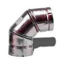 SELKIRK CORP 243230 3-Inch  90DEG Pellet Elbow