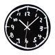 thumbnail image 3 of Reloj de pared acrílico minimalista, sencillo, silencioso, elegante y versátil. Negro, 3 of 9