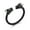 Black, variant on Stainless Steel Chinese Dragon Head Bangle Memorial Funeral Urns Bracelets for Cremation Ashes Holder