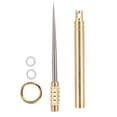 thumbnail image 2 of Camping Toothpicks, Eco Friendly Anti Allergic Keychain Toothpicks High Strength Portable Practical  for Outdoor, 2 of 8