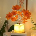 thumbnail image 4 of Luces nocturnas decorativas para árboles de Navidad | Luces LED de flores ambientales simuladas, multicolor, enchufadas/USB o a pilas, pack de 2, plástico, 12,5x36cm, decoración navideña, 4 of 7