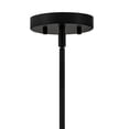 thumbnail image 6 of 83497BK Lark Maisie - 10W 1 LED Medium Pendant-6.75 Inches Tall and 15 Inches Wide-Black Finish-Clear Glass Color, 6 of 7