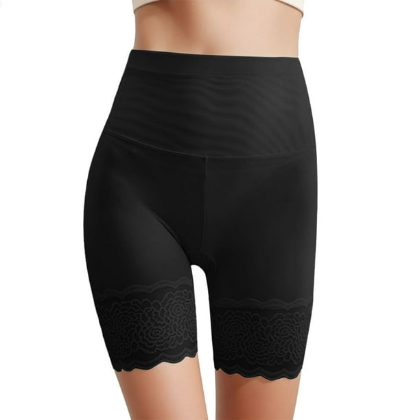Aayomet String Thongs for Women Waist Butt Lift Shapewear (Black, XXL) 