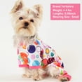 thumbnail image 2 of Dog Pajamas for Small Dog Thin Dog Pjs XS Girl Dog Clothes Chihuahua Yorkie Clothes Dog Jammies Doggie Onesie Pet Clothes Summer Pet Jumpsuit Cat Apparel Outfit Pink, 2 of 5