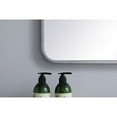 thumbnail image 4 of Soft corner metal rectangular mirror 24x40 inch in Silver, 4 of 5
