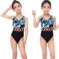 thumbnail image 5 of Traje de baño de una pieza con cuello halter para deporte en la playa para niñas, traje de baño sexy para niños de madre e hija, 5 of 5