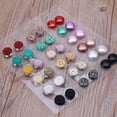thumbnail image 2 of TRINGKY Pack of 12 Mus11m Multi-Use for Rhinestone Magnetic Scarf Brooch Round Hijab Pin, 2 of 19