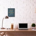 thumbnail image 3 of Stupell Industries Life Is Tough Inspirational Word Modern Blue Design Framed Giclee Texturized Art by Becky Thorns, 3 of 3