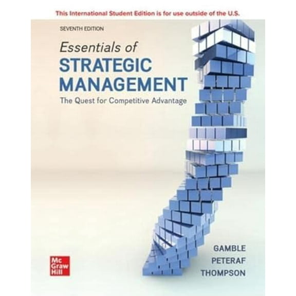Pre-Owned Essentials Of Strategic Management, 9781260261547, 1260261549, Paperback, 7 edition
