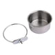thumbnail image 1 of CAGE BOWL Cup, Clamp Dog Dish Acero inoxidable Bird 30/20/10oz Gloria none, 1 of 7