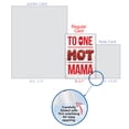 thumbnail image 5 of NobleWorks - 1 Funny Mother's Day Card with Envelope - One Hot Mama C6774MDG, 5 of 8