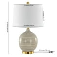 thumbnail image 4 of SAFAVIEH Kremp 23 in. Ancient Table Lamp with USB Port, Grey, 4 of 6