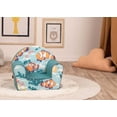 thumbnail image 4 of Delsit Kids Couch for Toddlers - Comfy Armchair for Children, Lightweight Foam Sofa and Reading Chair with Removable Cover, Made in Europe, 4 of 4