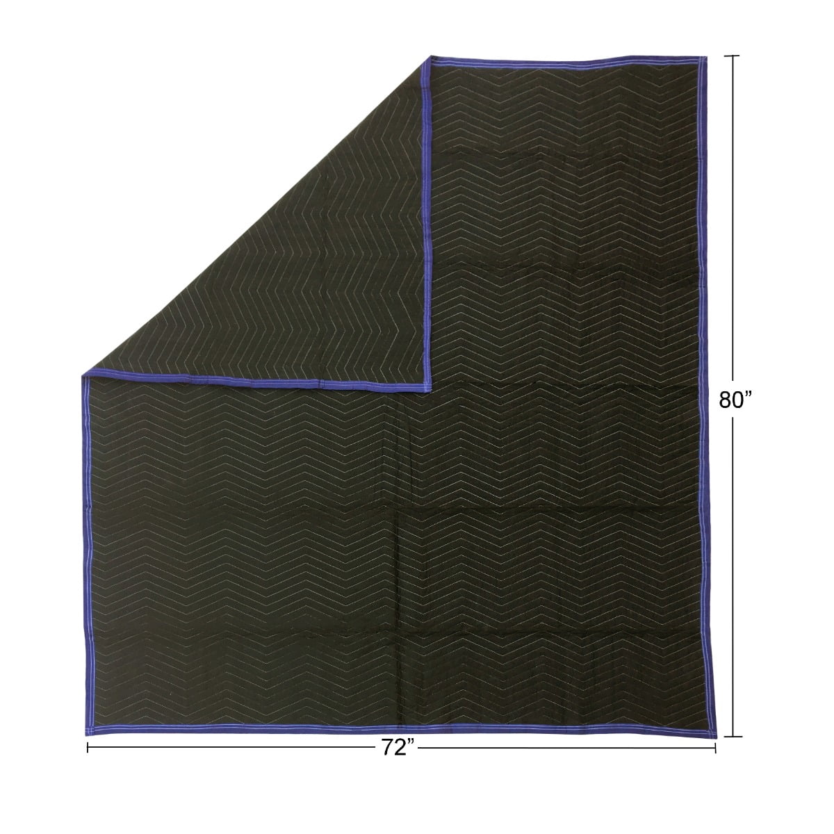 uBoxes 4 Performance Moving Blankets Set of 4 72x80" Heavy Duty Professional