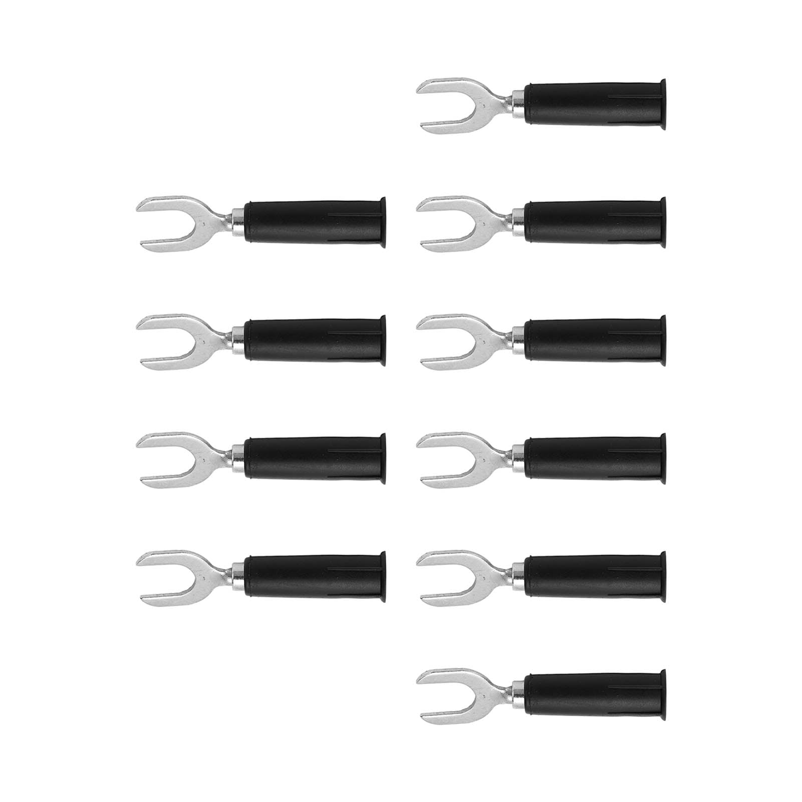 U Type Electrical Crimp Terminals Fork Spade Wire Connectors PVC Appearance For Welding Machinery For Hardware I4593584400 - View #2