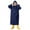 M-Navy, variant on 2025 Children's Raincoat with Little Girls Outerwear School Bag and Hood Express Raincoat Boys and Girls Students Windbreaker Boy Children Solid Color Long Lifeguard Rain Coat Raincoat
