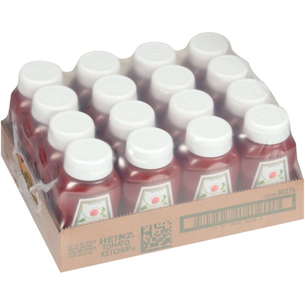 clear ketchup bottles