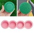 thumbnail image 3 of GUOOL Moules à Savon en silicone Formes Rondes Rose, 3 of 9