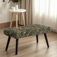 thumbnail image 4 of Yuyamidu Camo Bench Cover for Dining Table Hunting Branch Jacquard Bench Seat Protector Cover with Elastic Edge Easy to Install Furniture Protector Gift for Holiday, 4 of 8