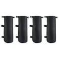 thumbnail image 1 of 4 Pcs Sacs de Poids pour Tente Extérieure Tube Unique Sac de Sable Portable Solide Fixe (Noir), 1 of 7