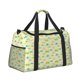 thumbnail image 2 of Balery Armadillo Floral Bolsa de Gimnasio para Mujeres, Bolsa de Viaje con Bolsillo Húmedo, Bolsa de Fin de Semana para Mujeres, Bolsa de Viaje Resistente al Agua, 2 of 7