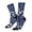 2 Black-2, variant on Plant Print Adult Socks for Men & Women,Calf Socks, Ankle Socks,Boots Socks,Breathable Casual Sock,Unisex Crew Socks