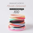 thumbnail image 2 of Ksopiavobs 100 PCS Baby Nylon Headbands Hairbands Hair Bow Elastics for Baby Girls Newborn Infant Toddlers Kids DIY, 2 of 7