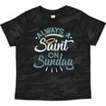thumbnail image 3 of Inktastic Saint on Sunday Boys or Girls Toddler T-Shirt, 3 of 5