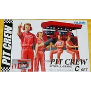 1/20 Pit Crew (4) w/Pitwall Stand