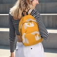 thumbnail image 7 of Balery Flying Ducks Vintage Canvas Backpack for Men and Women - Large Capacity, Durable Travel Laptop Bag for School, Work, Hiking, and Outdoor Activities, 7 of 7